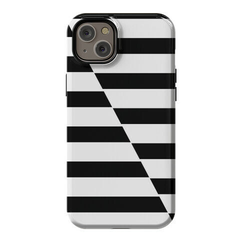 Cut Stripes Pattern Case Phone Case