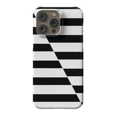 Cut Stripes Pattern Case Phone Case