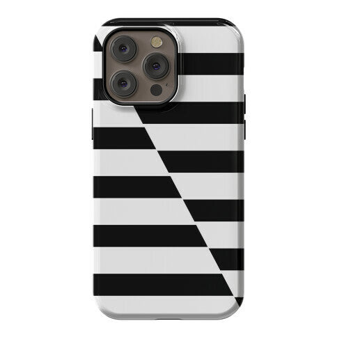 Cut Stripes Pattern Case Phone Case