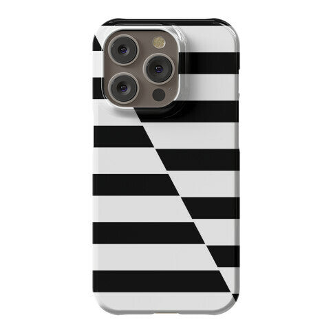 Cut Stripes Pattern Case Phone Case