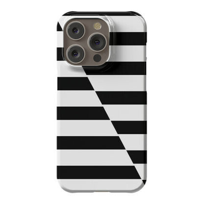 Cut Stripes Pattern Case Phone Case