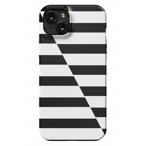 Cut Stripes Pattern Case Phone Case