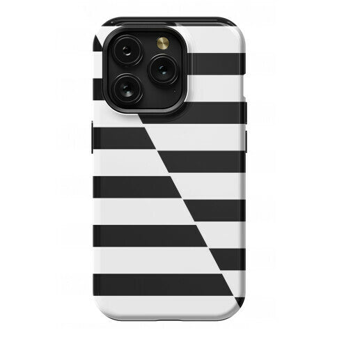 Cut Stripes Pattern Case Phone Case