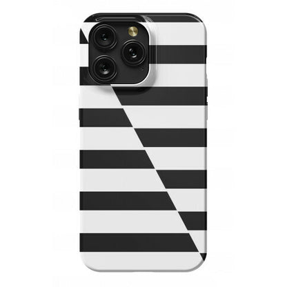 Cut Stripes Pattern Case Phone Case