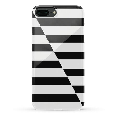 Cut Stripes Pattern Case Phone Case