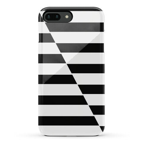 Cut Stripes Pattern Case Phone Case
