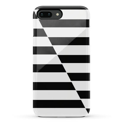 Cut Stripes Pattern Case Phone Case