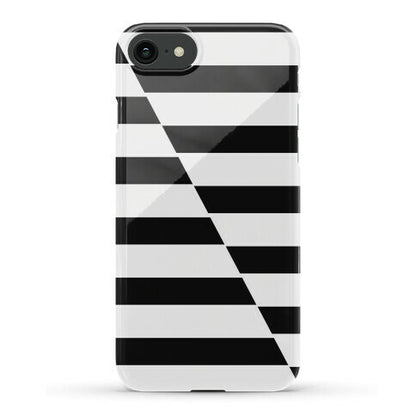 Cut Stripes Pattern Case Phone Case