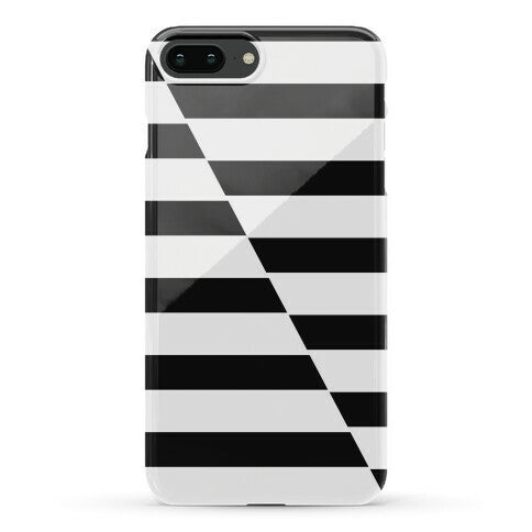 Cut Stripes Pattern Case Phone Case