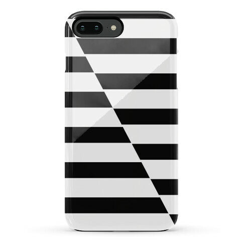 Cut Stripes Pattern Case Phone Case