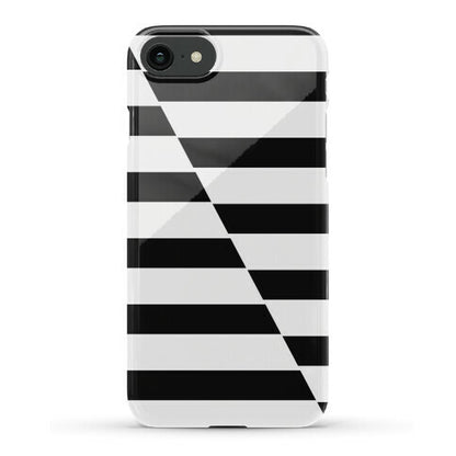 Cut Stripes Pattern Case Phone Case