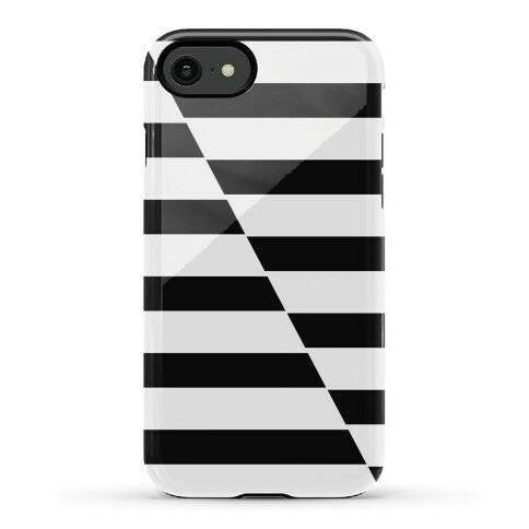Cut Stripes Pattern Case Phone Case