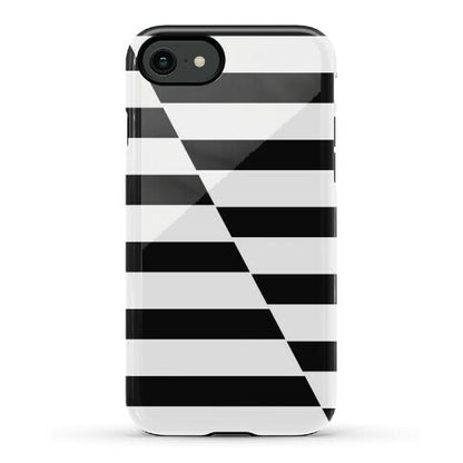Cut Stripes Pattern Case Phone Case