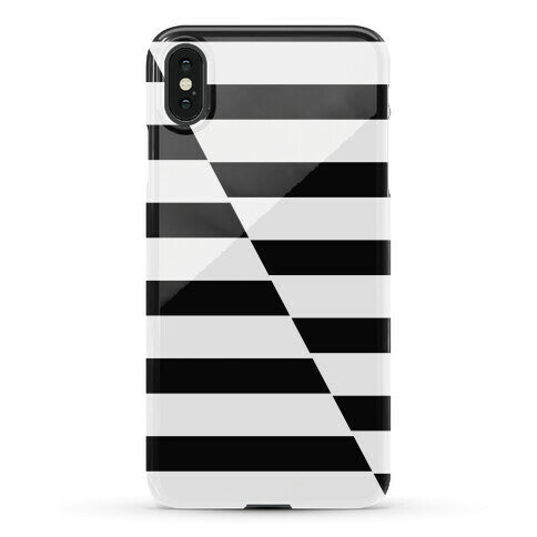 Cut Stripes Pattern Case Phone Case