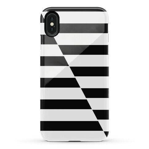 Cut Stripes Pattern Case Phone Case