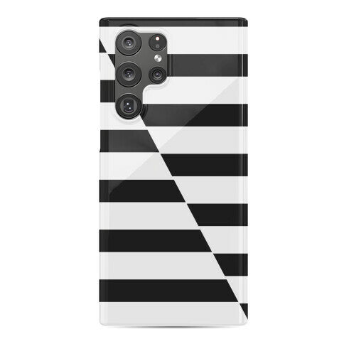 Cut Stripes Pattern Case Phone Case