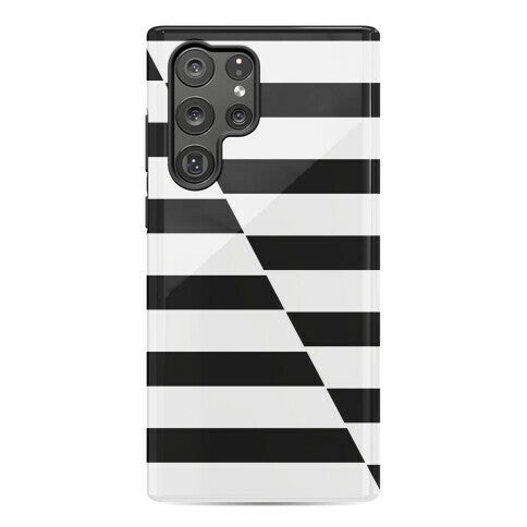 Cut Stripes Pattern Case Phone Case
