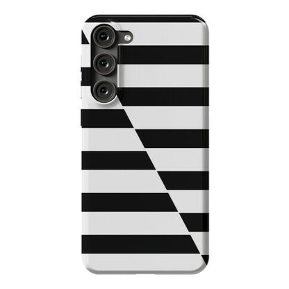 Cut Stripes Pattern Case Phone Case