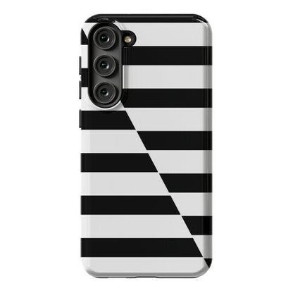 Cut Stripes Pattern Case Phone Case