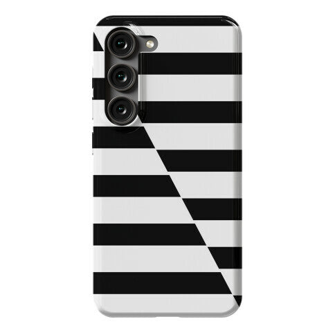 Cut Stripes Pattern Case Phone Case