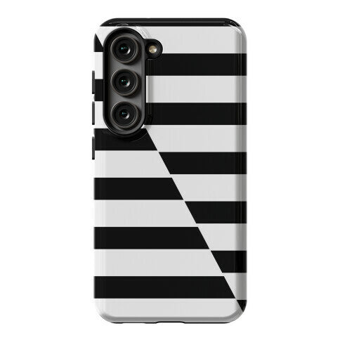 Cut Stripes Pattern Case Phone Case