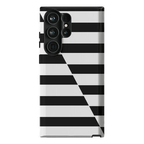 Cut Stripes Pattern Case Phone Case