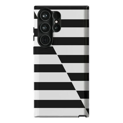 Cut Stripes Pattern Case Phone Case