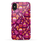 Lesbian Pride Witch Pattern Phone Case