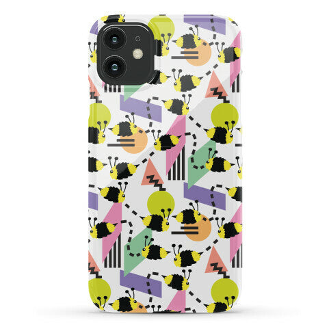 Bee Rad Pattern Phone Case