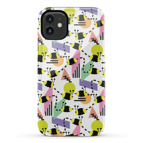 Bee Rad Pattern Phone Case