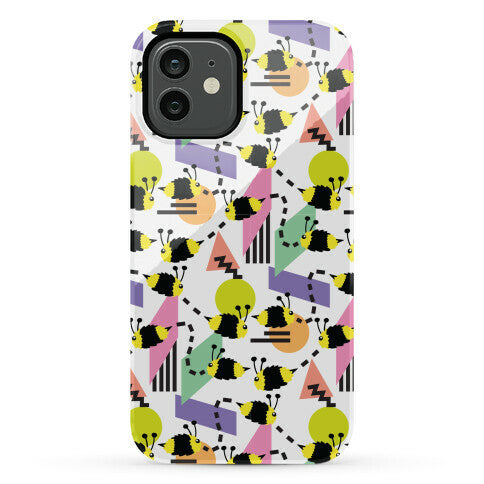 Bee Rad Pattern Phone Case