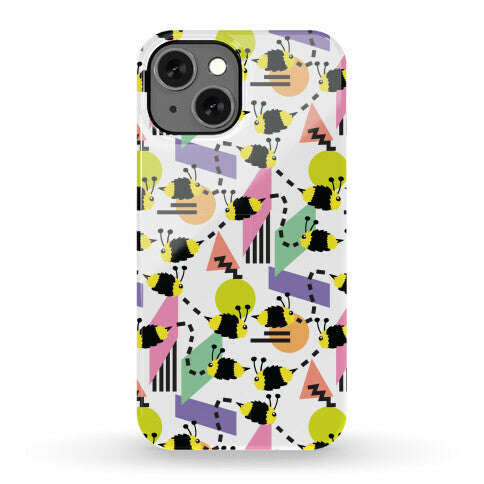 Bee Rad Pattern Phone Case