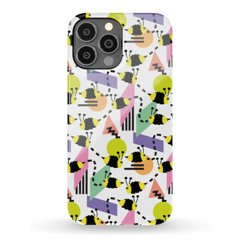 Bee Rad Pattern Phone Case
