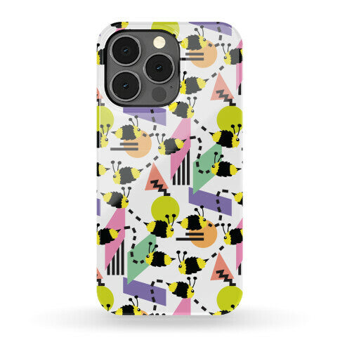 Bee Rad Pattern Phone Case