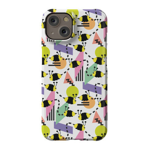 Bee Rad Pattern Phone Case