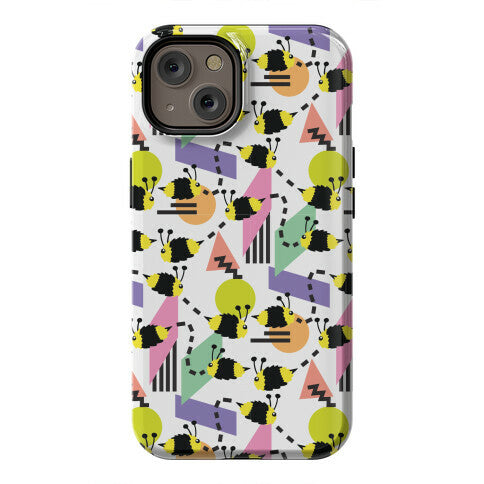 Bee Rad Pattern Phone Case