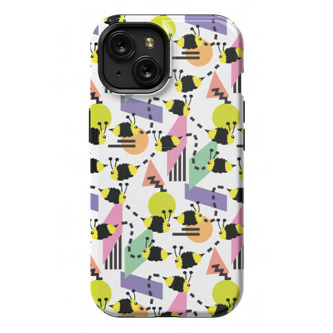 Bee Rad Pattern Phone Case