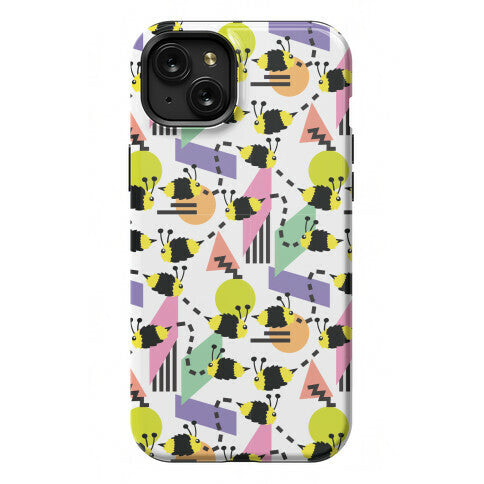 Bee Rad Pattern Phone Case