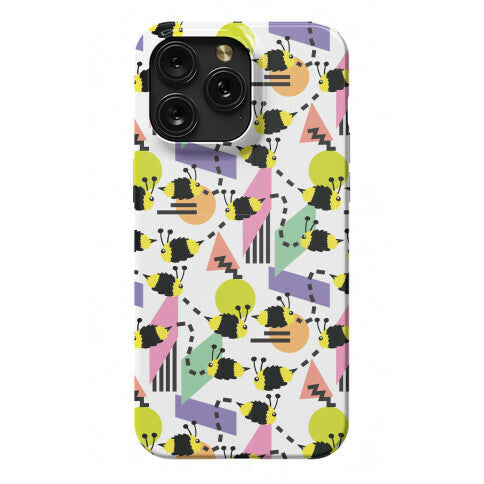 Bee Rad Pattern Phone Case