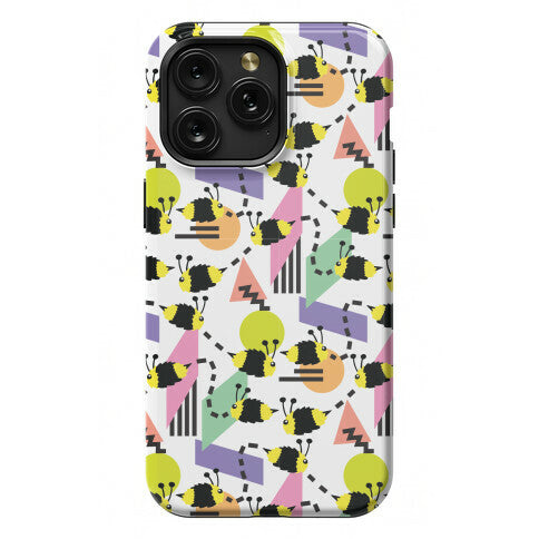 Bee Rad Pattern Phone Case