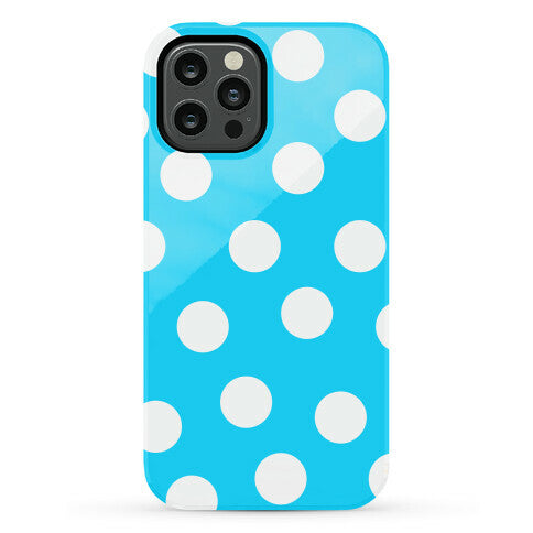 Blue Polka Dot Case Phone Case