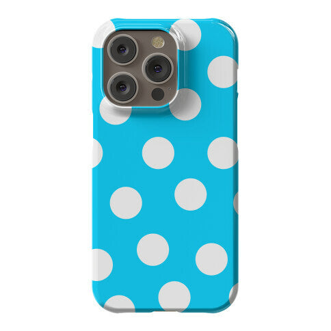 Blue Polka Dot Case Phone Case