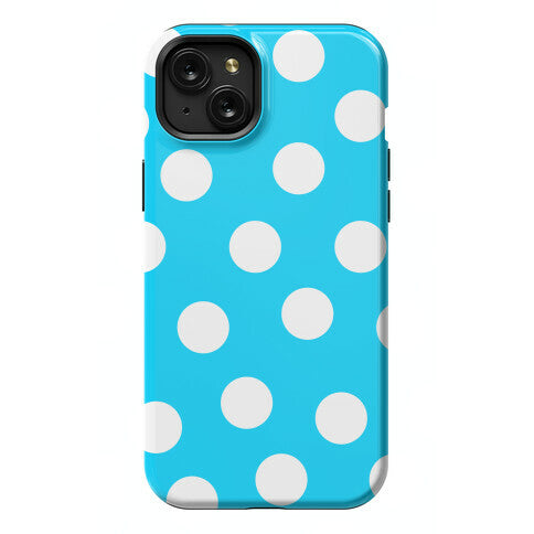 Blue Polka Dot Case Phone Case