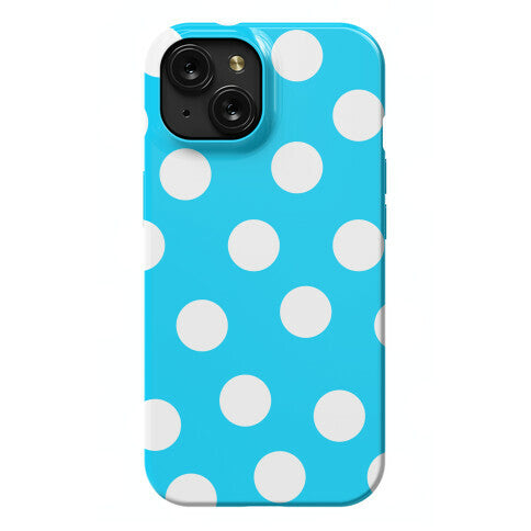 Blue Polka Dot Case Phone Case