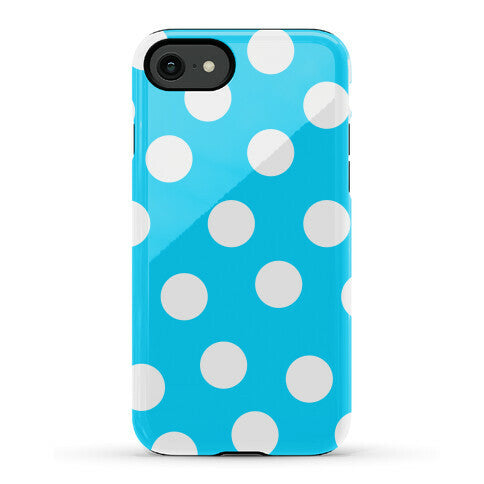 Blue Polka Dot Case Phone Case