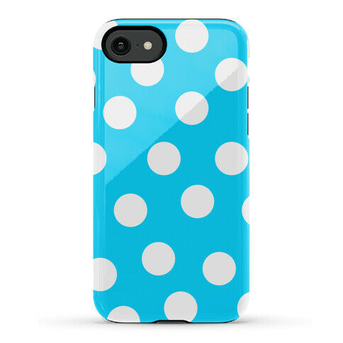 Blue Polka Dot Case Phone Case