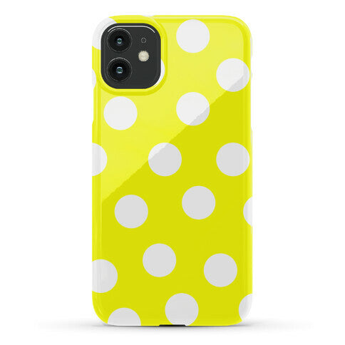 Yellow Polka Dot Case Phone Case