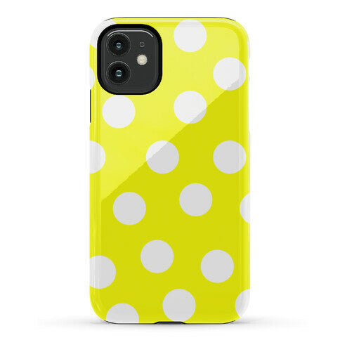 Yellow Polka Dot Case Phone Case