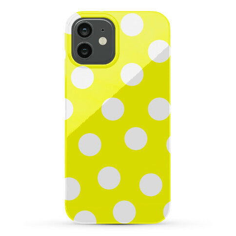 Yellow Polka Dot Case Phone Case