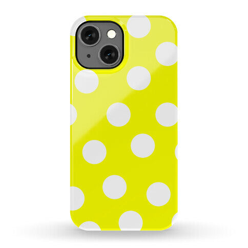 Yellow Polka Dot Case Phone Case